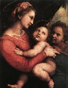 RAFFAELLO Sanzio Madonna della Tenda oil on canvas